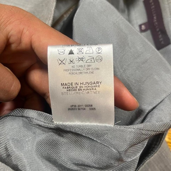 Stella McCartney grey wool pencil skirt - Picture 5 of 7